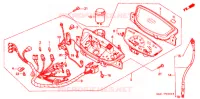 COMBINATIEMETER voor Honda 50 SUPER DIO BLACK 1996