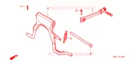HOOFD STANDAARD/ KICKSTARTER ARM voor Honda 50 DIO NEW YEAR SPECIAL 1992