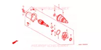 STARTEN MOTOR voor Honda 50 DIO NEW YEAR SPECIAL 1992