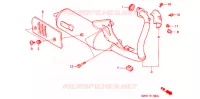 UITLAATDEMPER (1) voor Honda 50 SUPER DIO SR front disk 1992