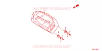 COMBINATIEMETER voor Honda NC 700 X ABS 2012