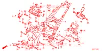 FRAME CHASSIS voor Honda NC 700 X ABS 2012