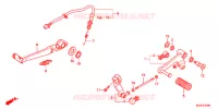 PEDAAL/OPSTAP voor Honda NC 700 X ABS 2012