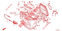 ZITTING/BAGAGEBOX voor Honda NC 700 X ABS LOWER 2013