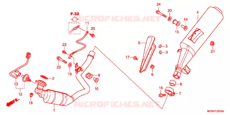 UITLAATDEMPER(2) Honda MOTO 700 NC 2012  NC700SC