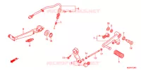 PEDAAL/OPSTAP voor Honda NC 700 ABS DCT 2013