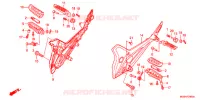 PEDAAL/OPSTAP voor Honda NC 700 ABS DCT 2013
