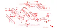 UITLAATDEMPER(2) voor Honda LEAD 50 GRAY 1998