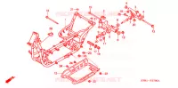 FRAME CHASSIS voor Honda FUSION 250 TYPE X 2006