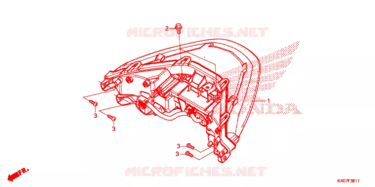 ACHTER COMBINATIE LICHT (NSS125ADK) Honda SCOOTER 125 FORZA 2020  NSS125ADK