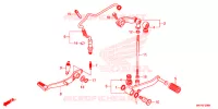 PEDAAL/OPSTAP voor Honda CB 500 F ABS 2019