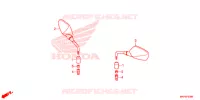 SPIEGEL voor Honda CB 500 F ABS 2019