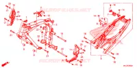 FRAME CHASSIS voor Honda CB 1000 R ABS 2019