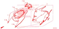 ACHTER KAP voor Honda CBR 1000 ABS 2019