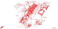 ACHTER STROOMLIJNKAP voor Honda CBR 1000 ABS 2019