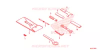 GEREEDSCHAP voor Honda CBR 1000 ABS 2019