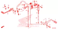 PEDAAL voor Honda CBR 1000 ABS 2019