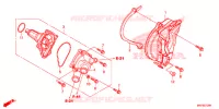 WATERPOMP voor Honda CBR 1000 ABS 2019