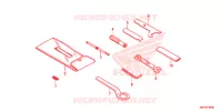 GEREEDSCHAP voor Honda CBR 1000 RR ABS 2019