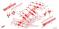 NOKKENAS/KLEP voor Honda GL 1800 GOLD WING 2020