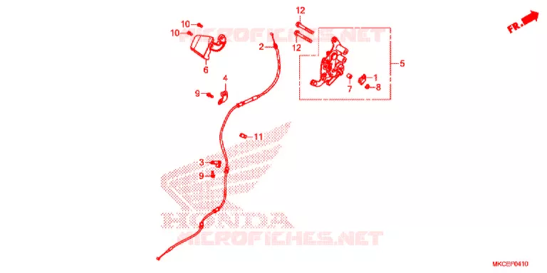 HANDREM HENDEL Honda MOTO 1800 GOLD-WING 2019  GL1800DAK