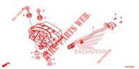 ACHTERLICHT/KENTEKEN LICHT voor Honda X ADV 750 ED 2020