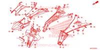 ACHTER STROOMLIJNKAP voor Honda X ADV 750 2FO 2019