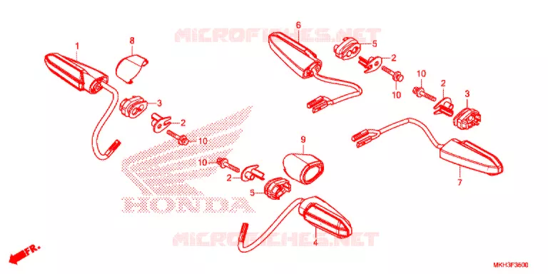 KNIPPERLICHT Honda MOTO 750 ADV 2019  ADV750K
