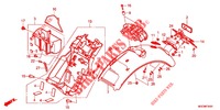 ACHTER STROOMLIJNKAP (CB1100CAD/NAD) voor Honda CB 1100 RS DCT ABS 2019