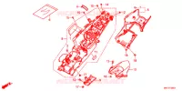 ACHTER STROOMLIJNKAP voor Honda CBR 1000 RR ABS BLACK 2019
