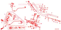 HENDEL PIJP/BOVENSTE BRUG voor Honda AFRICA TWIN CRF 1000 DCT SILVER 2019