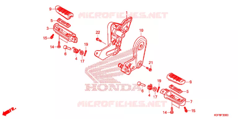 OPSTAP Honda MOTO 125 MONKEY 2019  Z125MJ