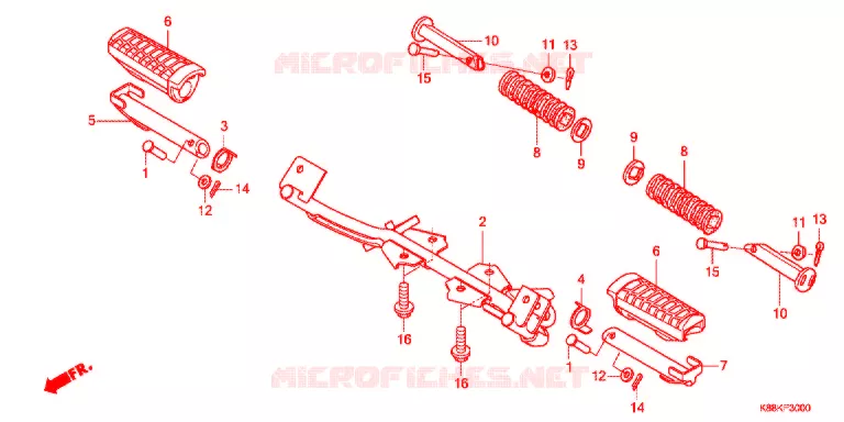 OPSTAP Honda MOTO 110 CUB 2019  C110XL