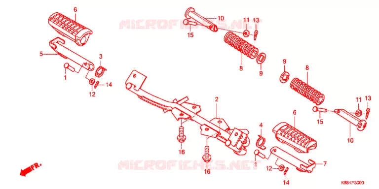 OPSTAP Honda MOTO 110 CUB 2020  C110XL