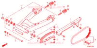 ZWAAI ARM voor Honda CB 400 SUPER FOUR ABS 2020