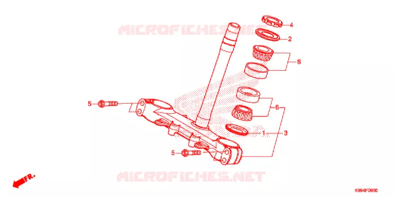 STURING STANG Honda MOTO 250 CRF 2020  CRF250FL