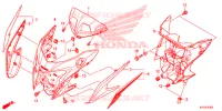 VOOR KAP voor Honda CB 250 TWISTER ABS 2019