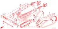ZWAAI ARM voor Honda CB 250 TWISTER ABS 2019