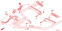 OPSTAP/PEDAAL voor Honda FOURTRAX 420 RANCHER 4X4 AT IRS EPS ESP 2020