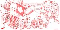 RADIATOR voor Honda FOURTRAX 420 RANCHER 4X4 AT IRS EPS ESP 2020