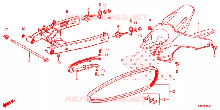 ZWAAI-ARM Honda MOTO 125 MSX 2018  MSX125AJ_TH