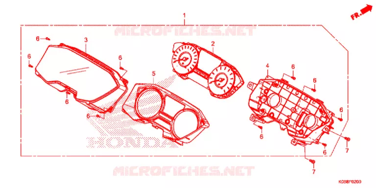 COMBINATIEMETER Honda SCOOTER 300 FORZA 2019  NSS300AL