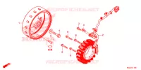 ALTERNATORE voor Honda CB 500 X ABS 2014