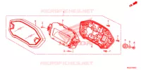 COMBINATIEMETER voor Honda CB 500 X ABS 2014