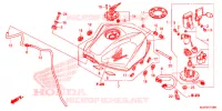 BRANDSTOF TANK/BRANDSTOF POMP voor Honda CBR 500 R ABS 2018