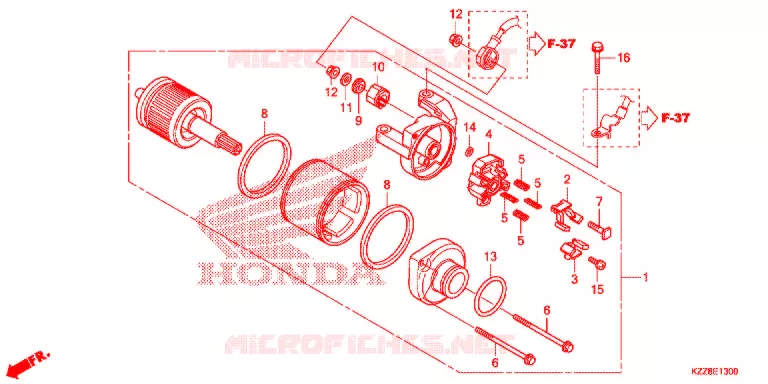 STARTMOTOR Honda MOTO 250 CRF 2015  CRF250LE