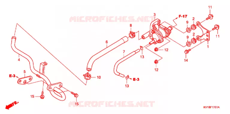 LUCHTZUIGKLEP Honda SCOOTER 110 ICON 2008  ANC110CST8
