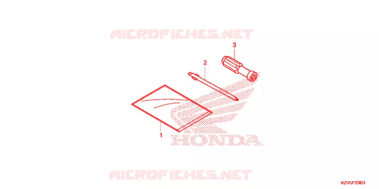 GEREEDSCHAP Honda MOTO 110 CUB 2015  NBC110BNF