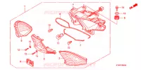COMBINATIE LICHT (1) voor Honda WAVE 125 Carburetor, Electric start 2006