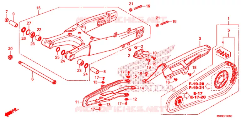 ZWAAI-ARM Honda MOTO 1100 AFRICA-TWIN 2020  CRF1100AL